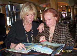 Joan and her mother, Gladyce, at age 93.