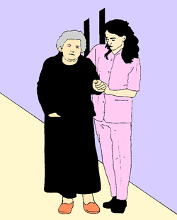 Alzheimer's Stages - <span class='hiddenSpellError wpgc-complex' style='background: #a3c5ff;'>assistance</span> Walking