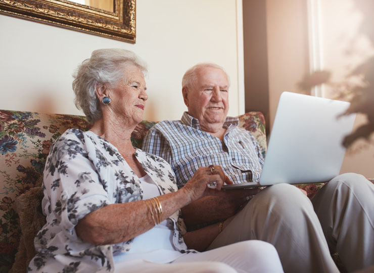 Elderly on Internet - Help Protect against Dementia