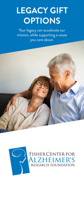Alzheimer's Brochures - Fisher Center for Alzheimer's Research Foundation